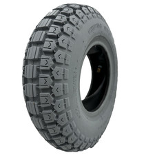 4.10x3.50-6  4Ply Gray Universal Tire w/ Tube picture
