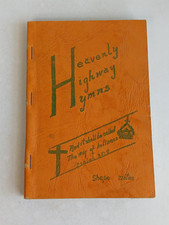 Presley HEAVENLY HIGHWAY HYMNS Vintage Shape Note Hymnal Stamps-Baxter 1956 Used picture