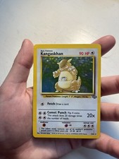 RARE HOLO Kangaskhan 05/64 Jungle Pokemon TCG card 1999 Wizards Of The Coast picture