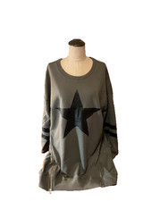 Avenue NWTA Plus Size 22/24 Olive Black Pullover 