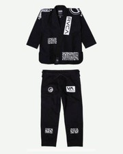 BJJ Shoyoroll RVCA batch 105 kimono GI Uniform absolute king Black **With Bag** picture