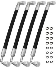 4PCS Hydraulic Hose Replacement For John Deere AW29374 Tractor Loader 5800psi picture