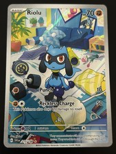 Riolu 215/198 SV01 Scarlet & Violet Base Set Holo Illustration Rare NM Near Mint picture