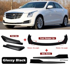 For Cadillac CTS ATS Front Bumper Lip Chin Spoiler+29