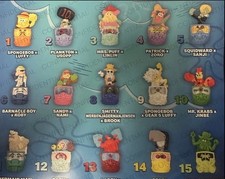 SpongeBob x One Piece McDonald’s 2026 Happy Meal Toys Complete set of 15 picture