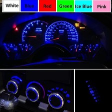 10pc LED Gauge Cluster + AC Control + Shifter kit for 1993-2002 Pontiac Firebird picture