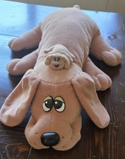 ​Vintage Tonka Pound Puppies Mom And Baby Dog Plush Stuffed Animal Toy Set picture