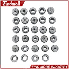 Findmall ER40 (29Pcs) Collet Set High Precision CNC Spring Clamping Collets picture