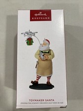2023 Hallmark Toymaker Santa 24th In Series Keepsake Christmas Tree Ornament NEW picture
