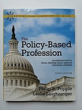 The Policy-Based Profession: A - VERY GOOD picture