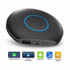 ATOTO Android OS  AI Box Wireless CarPlay& Android Auto Adapter Plug&Play 4G LTE picture
