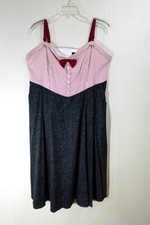 BBC For Torrid (Doctor Who), Dress W/ Pockets, 16, Dark Grey, Red, White picture