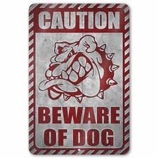 Caution Beware of Dog Sign picture