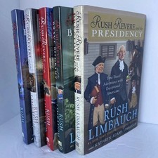 RUSH REVERE 5 HARDCOVER COMPLETE SET SERIES BUNDLE LOT RUSH LIMBAUGH - NEW picture