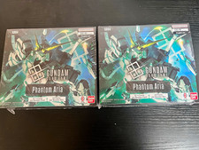 Bandai Namco Gundam Card Game Phantom Aria GD04 English Booster Boxes Lot 2 picture