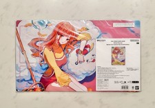 One Piece Playmat Bandai Fest 24-25 With Zeus Promo OP11-106 NM Nami Limited picture