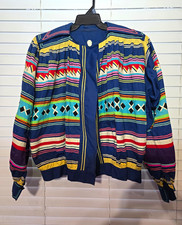 Authentic Handmade Vintage Seminole Indian Patchwork Jacket picture