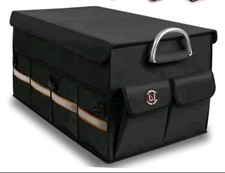 LI LIBZAKI Big Car Trunk Organizer, Cargo Organizer SUV Oversize, Black picture