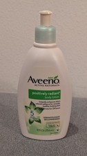 Aveeno Positively Radiant Body Lotion 24 HR Moisture 12 oz NEW  picture