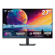 KTC H27T27S 27'' QHD Computer Monitor, 144Hz Gaming PC Monitor, 4000:1 2K 1440P picture