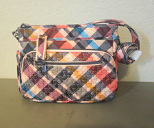 Lug Color Joy Shimmy SE Plaid Multicolor Shoulder Bag Adjustable Strap Pockets picture
