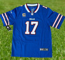 New Men's Bills #17 Josh Allen Game Player Jersey All Stitched Jersey picture