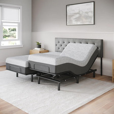 Celestial Aurora Split King Adjustable Bed + 12