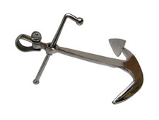 Metal Ship Anchor with Lever Maritime Pirate collection 9 inches picture