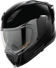 ICON Ultraflite Helmet Full Face Solid MIPS Gloss Black - Pick Adult Size picture