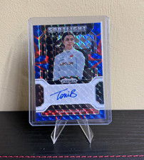 Panini 2022 Prizm Racing Toni Breidinger Spotlight Signatures Auto Blue /99 picture