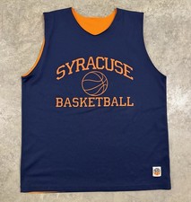 Vintage Syracuse University Basketball Jersey Men’s XL Reversible Mesh Practice picture