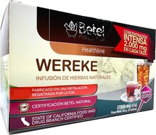 Premium Wereke Tea By Betel Natural - Soporte Natural para la Glucosa - 2 Gramos picture