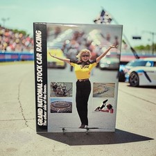 Grand National Stock Car Racing Book Linda Vaughn Richard Petty Earnhardt 1982 picture