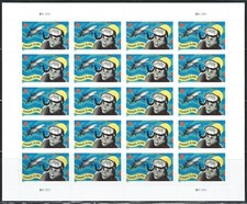 Mint US Eugenie Clark Pane of 20 Forever Stamps Scott# 5693 (MNH) picture