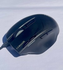 Corsair Sabre RGB Gaming Wired Mouse RGP0025 CH-9303011 BROKEN MOUSE WHEEL  picture