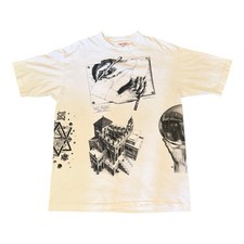Vintage 90s M.C. Escher All Over Print Art AOP picture