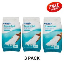 Equate Epsom Salt, Magnesium Sulfate, 128 oz (8lb), Unscented PACK OF 3 picture
