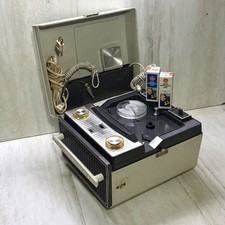 Vintage RCA Victor 1YB-11 Snap-Load Tape Cartridge Recorder Bundle w/ Case Mic picture