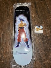 Primitive DBZ Goku Ultra Instinct Skateboard Deck Dragon Ball Z Rare picture
