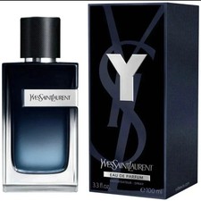 Yves Saint Laurent Y Men's Eau de Parfum 3.3 oz New In Box picture