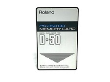 Roland PN-D50-00 Memory Card for D-50 Linear Synthesizer Tested Working Japan picture