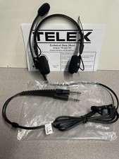 NEW (Never Used) Telex Airman 750 64300-200 DUAL PLUG GA Pilot Aviation Headset picture
