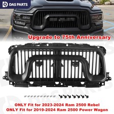 75th Anniversary Style Front Grille For Ram 2500 Power Wagon Rebel 2019-2024 picture