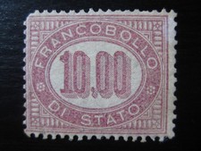 ITALY Sc. #O8 scarce mint stamp SCV $150.00 picture