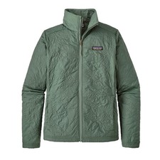 Patagonia Women's Pesto Green Quilted Orchid Cove Full Zip Jacket XS picture