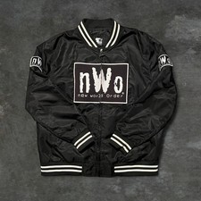 NWO New World Order Vintage Starter Jacket Large 100% AUTHENTIC picture