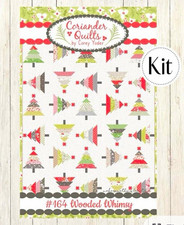 Coriander Quilts and Moda Fabrics Wooded Whimsy Quilt Kit picture