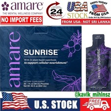 Amare Sunrise Superfood Drink Antioxidant Energy Daily Wellness 30 Pack - NIB🔥 picture