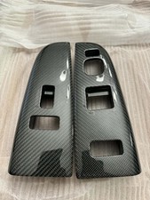2003-2007 GMC Sierra Silverado  Carbon window Trim Bezel Switch SINGLE CAB picture