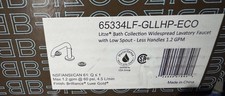 Brizo 65334LF-GLLHP-ECO Litze Luxe Gold 1.2 GPM Faucet with Pop-Up Drain picture